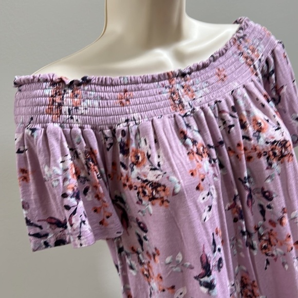 Xhilaration Women's Size Small "off the shoulder" Summer Top - Picture 3 of 9